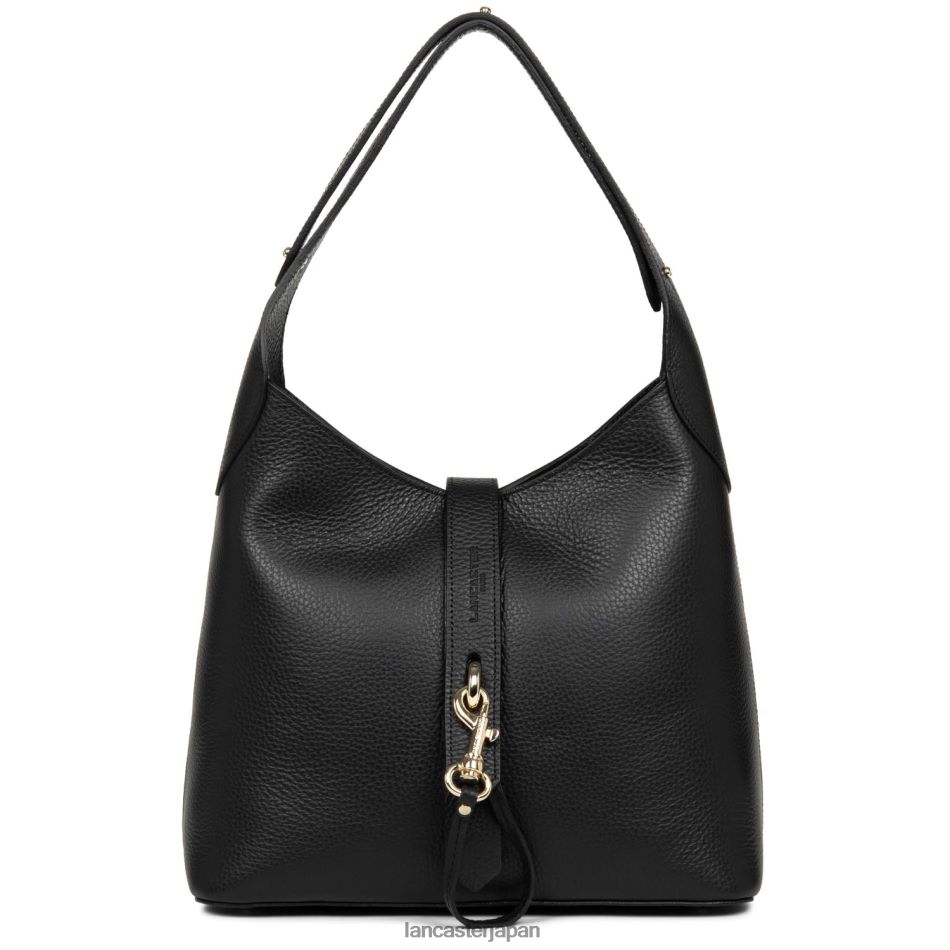 バッグ Lancaster Paris m ホーボーバッグ フーロン ダブルフック ノワール・イン・ヌード 女性 VB8ZLR2946