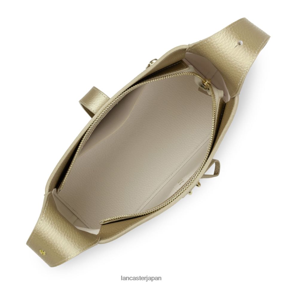 バッグ Lancaster Paris m ホーボーバッグ フーロン ダブルフック シャンパン・イン・ヌード 女性 VB8ZLR2953