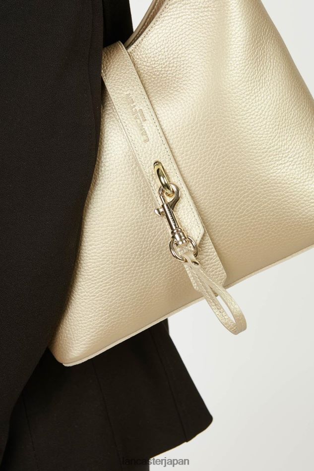 バッグ Lancaster Paris m ホーボーバッグ フーロン ダブルフック シャンパン・イン・ヌード 女性 VB8ZLR2953