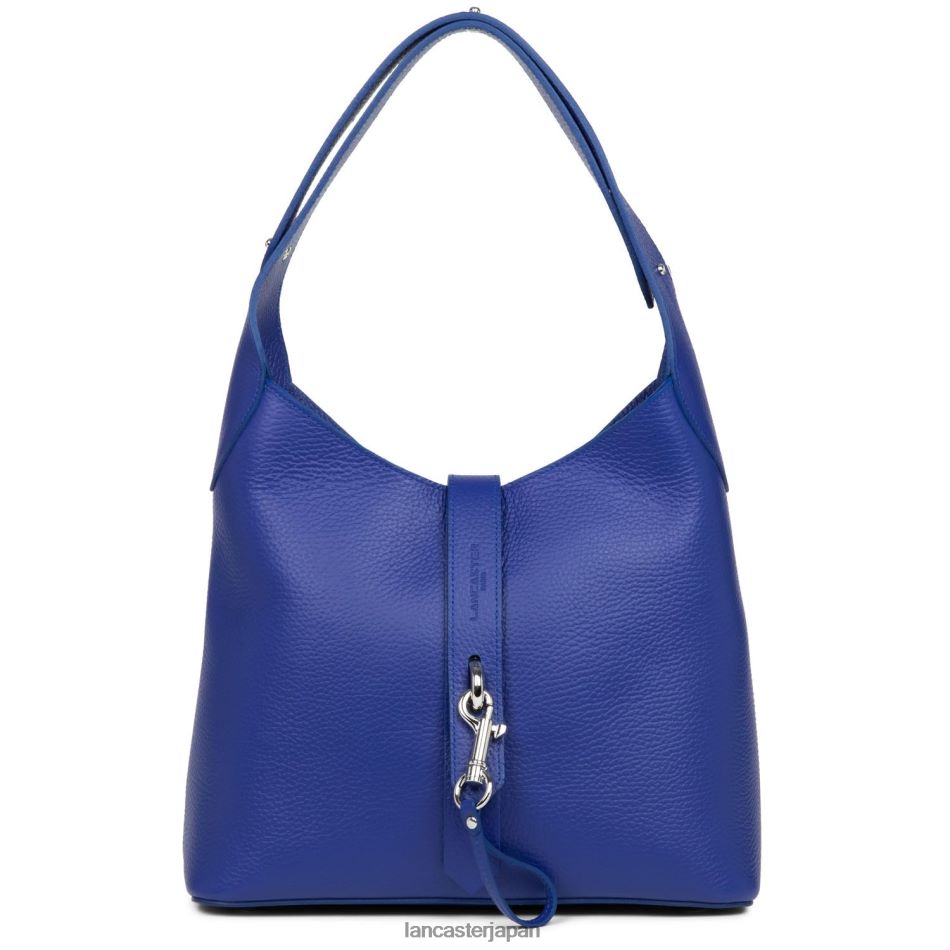 バッグ Lancaster Paris m ホーボーバッグ フーロン ダブルフック ブルー エレクトリック イン ヴェール 女性 VB8ZLR2954