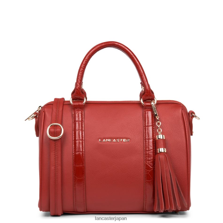 バッグ Lancaster Paris m ダッフルバッグ マドモアゼル アナ ルージュクロコ 女性 VB8ZLR3008