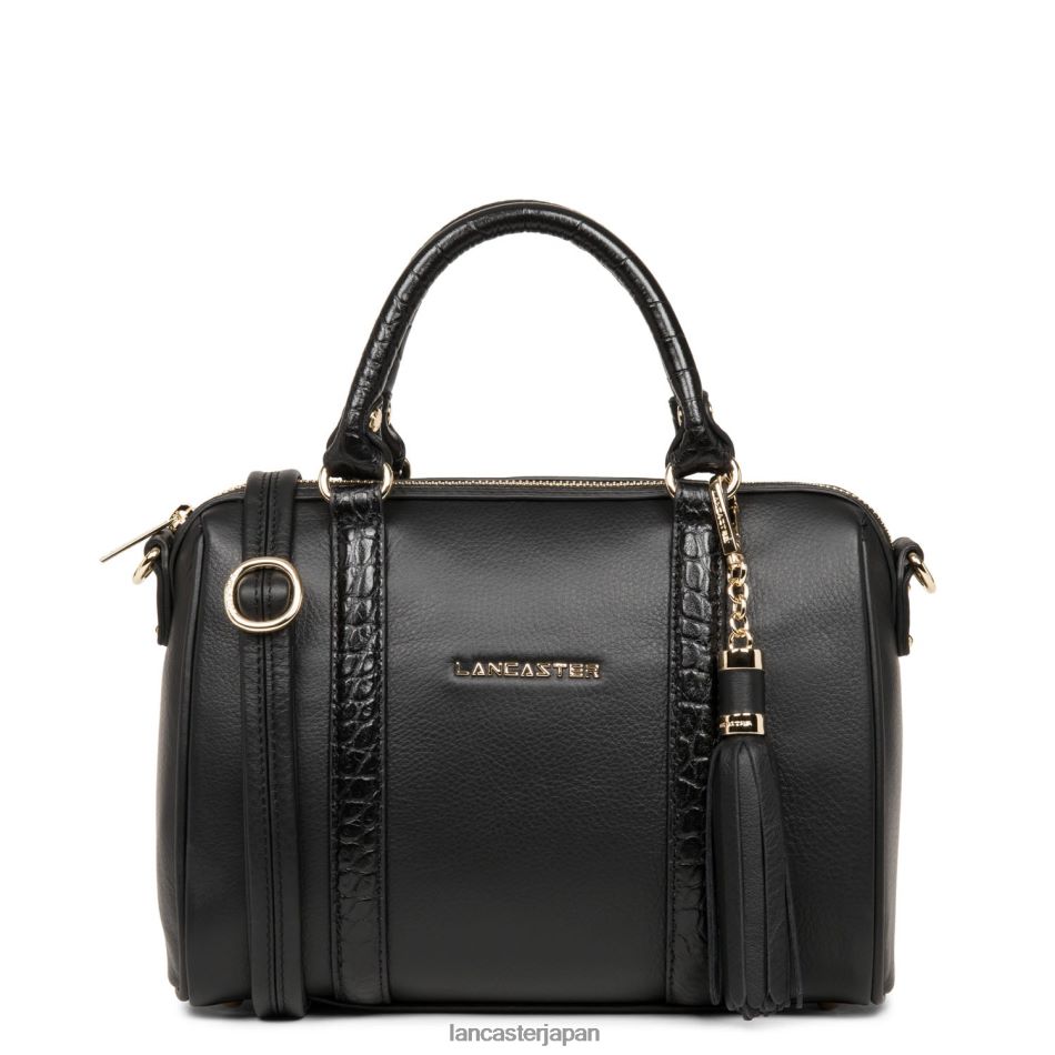 バッグ Lancaster Paris m ダッフルバッグ マドモアゼル アナ ノワールクロコ 女性 VB8ZLR3010