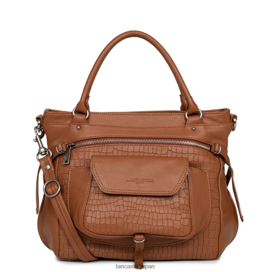 バッグ Lancaster Paris m ハンドバッグ ソフト ヴィンテージ ノバ シャテーニュクロコ 女性 VB8ZLR3175
