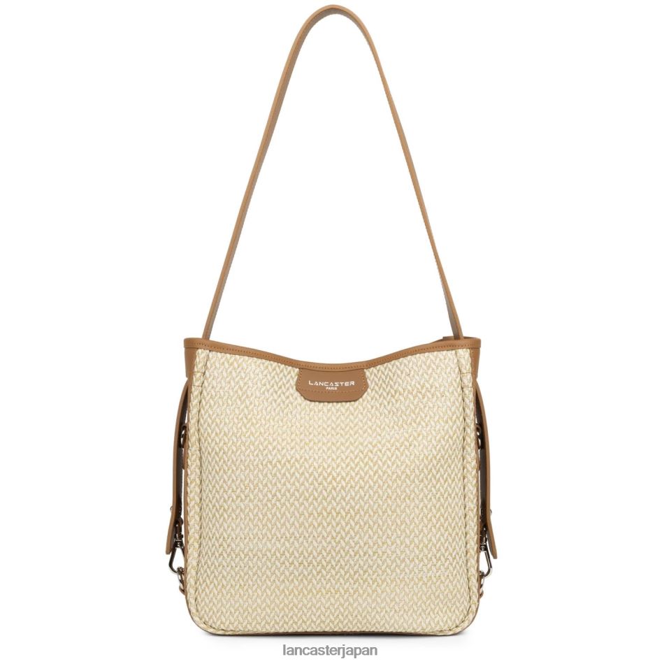 バッグ Lancaster Paris m バケットバッグ アクチュアル ミディ キャメル 女性 VB8ZLR3273