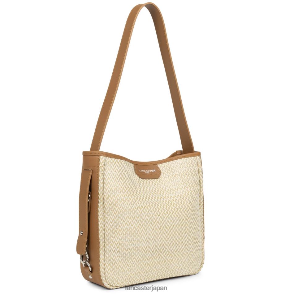 バッグ Lancaster Paris m バケットバッグ アクチュアル ミディ キャメル 女性 VB8ZLR3273