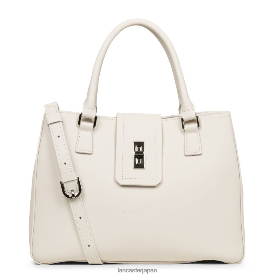 バッグ Lancaster Paris mトートバッグシティ前 生成り 女性 VB8ZLR3590