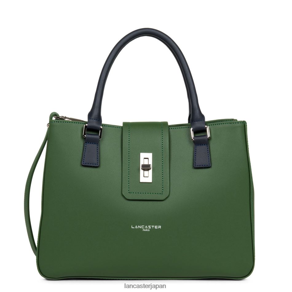 バッグ Lancaster Paris mトートバッグシティ前 ヴェール・パンブルー・フォンセ 女性 VB8ZLR3597