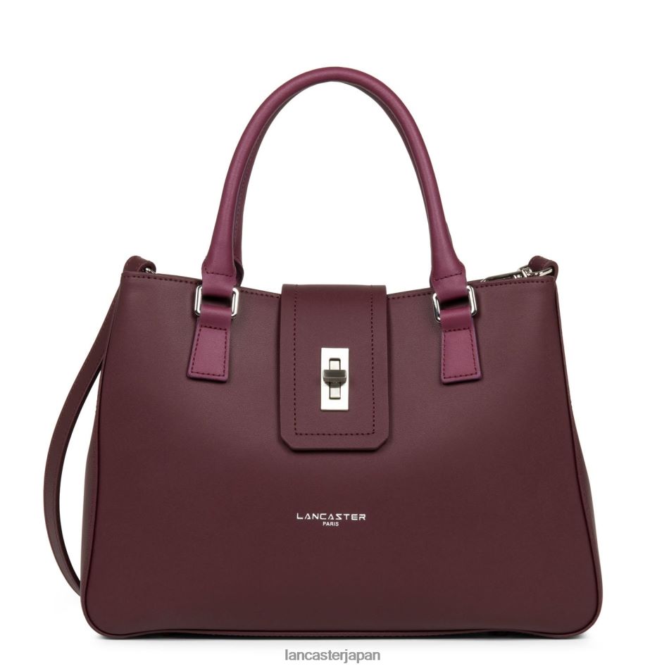 バッグ Lancaster Paris mトートバッグシティ前 ポアプレオーキディー 女性 VB8ZLR3599