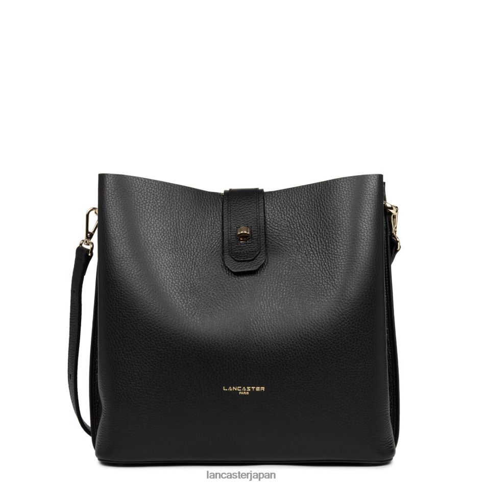 バッグ Lancaster Paris m バケットバッグ フーロンヌ ダブル ノワール・イン・ヌード 女性 VB8ZLR4153