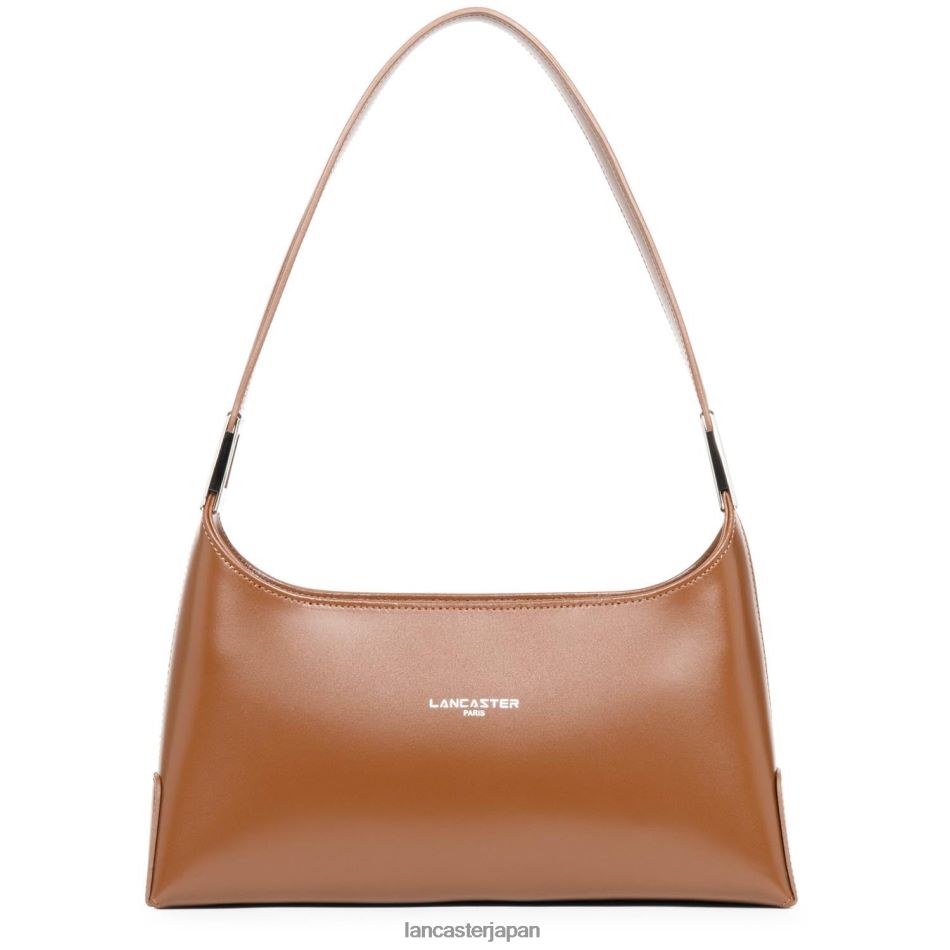 バッグ Lancaster Paris m バゲットバッグ スワーブエース キャメル 女性 VB8ZLR433