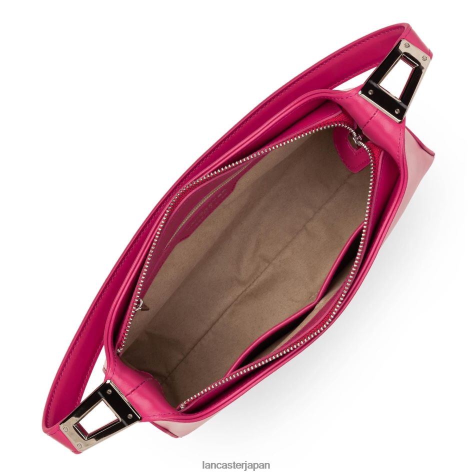 バッグ Lancaster Paris m バゲットバッグ スワーブエース フクシア 女性 VB8ZLR446