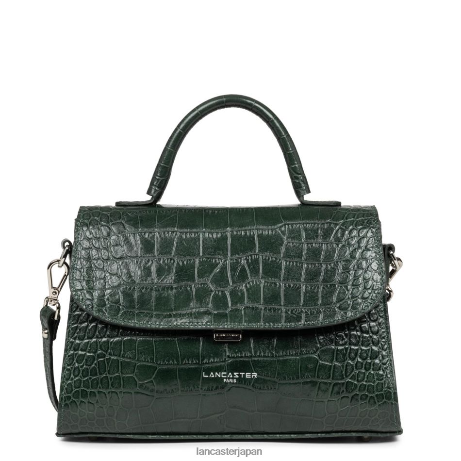 バッグ Lancaster Paris m ハンドバッグ エキゾチック レザード & クロコ fr ヴェールフォレ 女性 VB8ZLR2462
