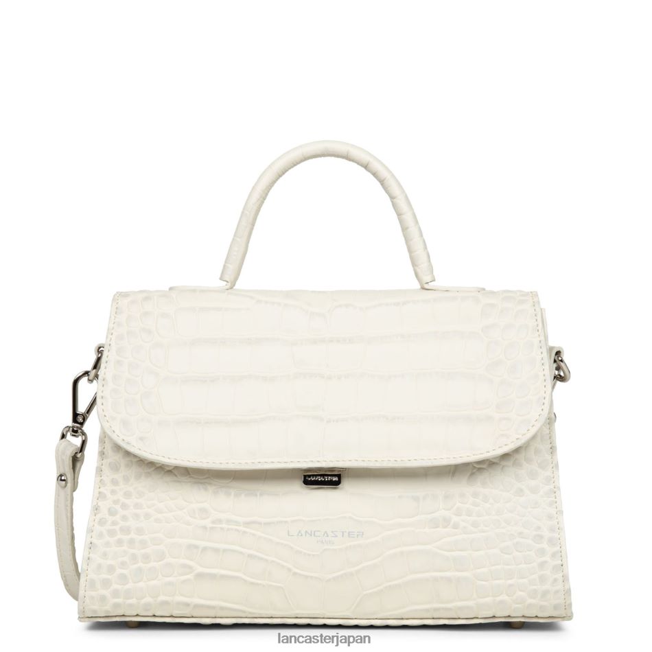 バッグ Lancaster Paris m ハンドバッグ エキゾチック レザード & クロコ fr ベージュ 女性 VB8ZLR2463