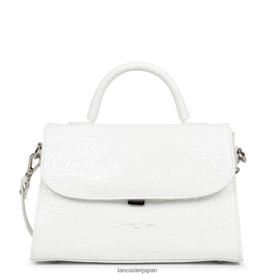 バッグ Lancaster Paris m ハンドバッグ エキゾチック レザード & クロコ fr ブランク 女性 VB8ZLR2467