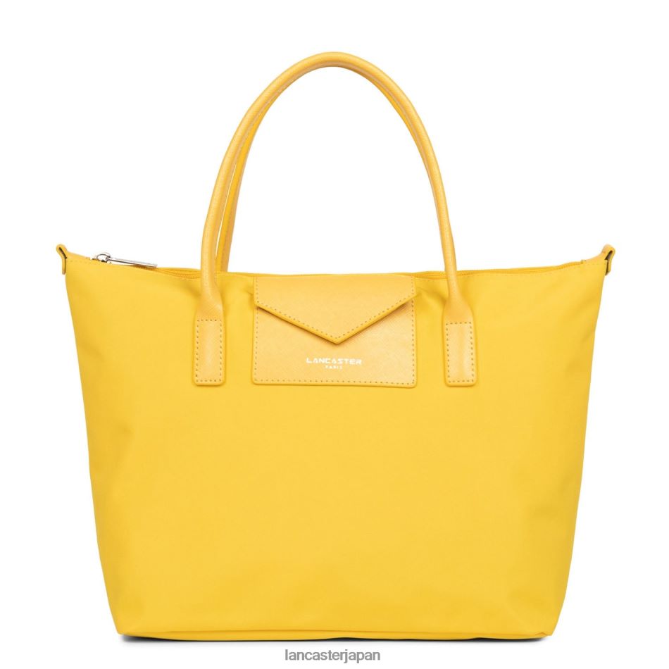 バッグ Lancaster Paris m トートバッグ スマート kba 新品 ジョーヌ 女性 VB8ZLR2689