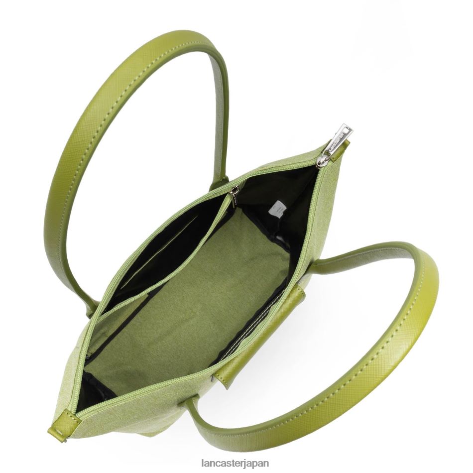 バッグ Lancaster Paris m トートバッグ スマート kba オリーブ 女性 VB8ZLR2727