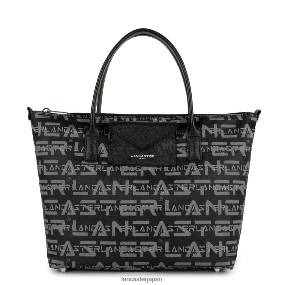 バッグ Lancaster Paris m トートバッグ ロゴ kba ノワール 女性 VB8ZLR4503